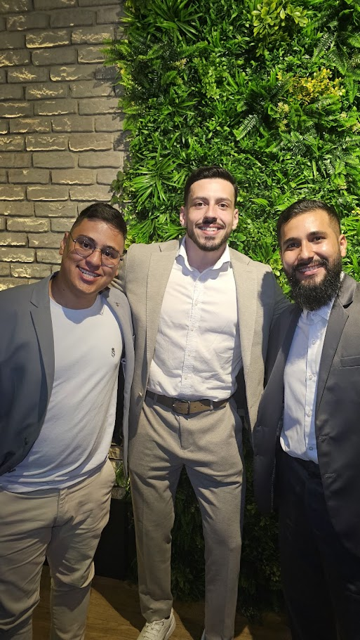 Fundadores da Metrik no Kommo Night 2025