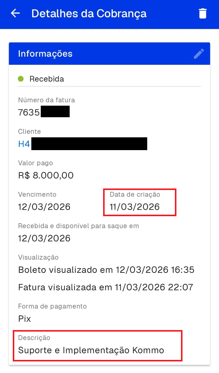 Comprovante: R$8.000